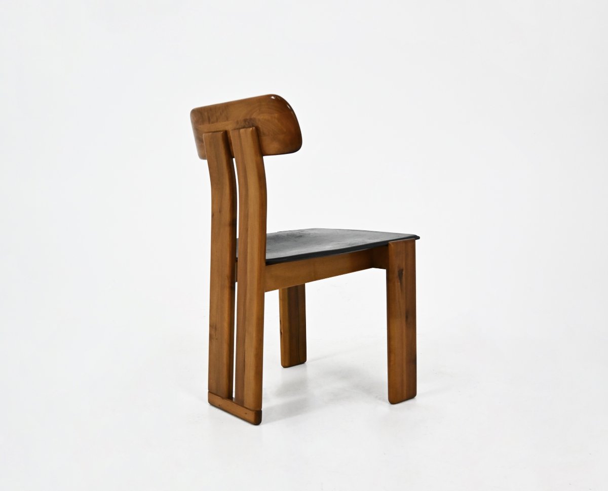 Set of 4 'Saporo' dining chairs by Mario Marenco for Mobilgirgi, Italy, 70s