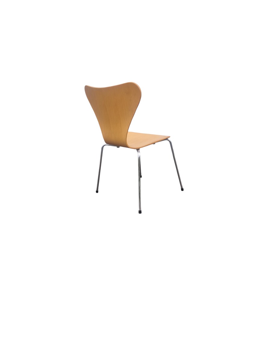 Set of 5 ant chairs model 3107 by Arne Jacobsen for Fritz Hansen, 97-98