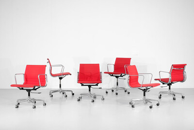 Set of 6 Armchairs model 