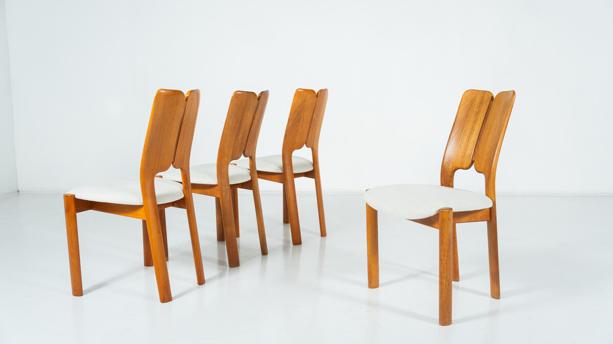 Set of 6 Scandinavian Chairs, 1960s