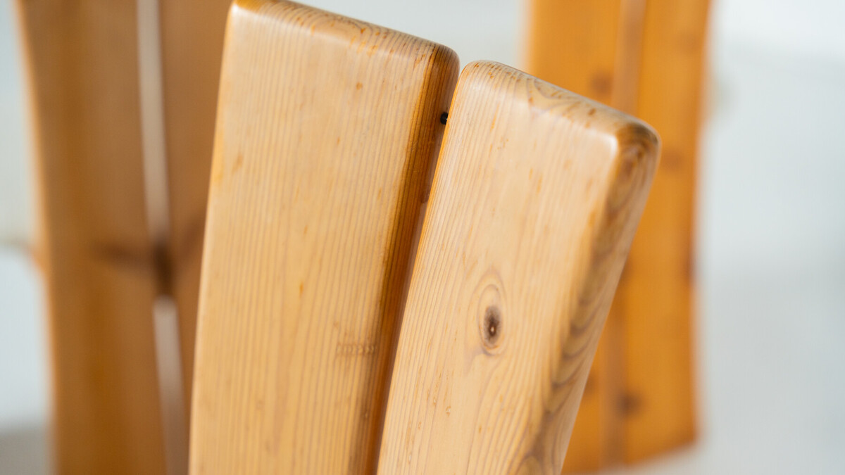 Set of 6 Scandinavian Chairs, 1960s