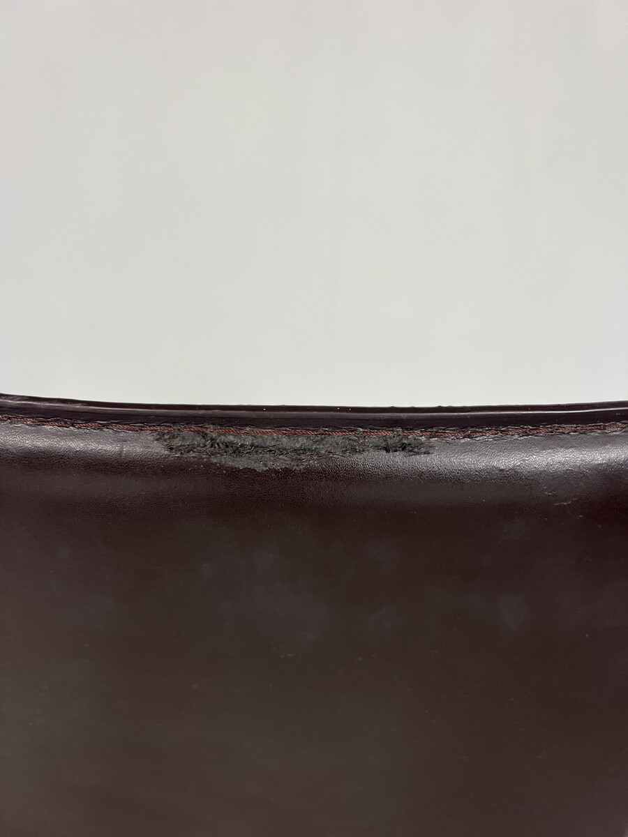 Set of 8 Brown Leather Chairs In The Style Of Mario Bellini, Italy, 1980s