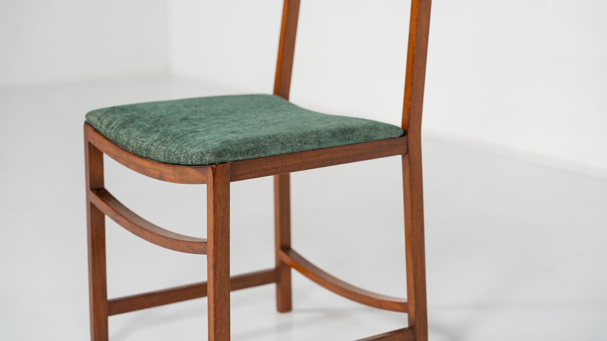 Set of 8 Mid-Century  Dining Chairs by Renato Venturi for MIM, 1950s