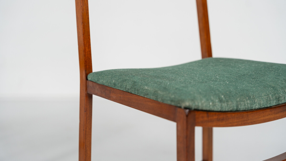 Set of 8 Mid-Century  Dining Chairs by Renato Venturi for MIM, 1950s