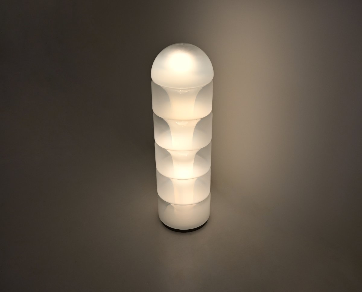 Sfumato LT316 floor lamp in Murano glass by Carlo Nason for Mazzega, Italy, 1970s