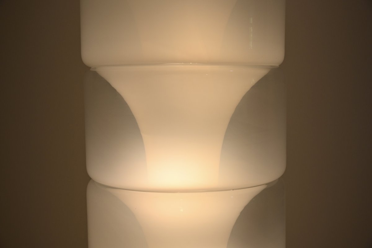 Sfumato LT316 floor lamp in Murano glass by Carlo Nason for Mazzega, Italy, 1970s