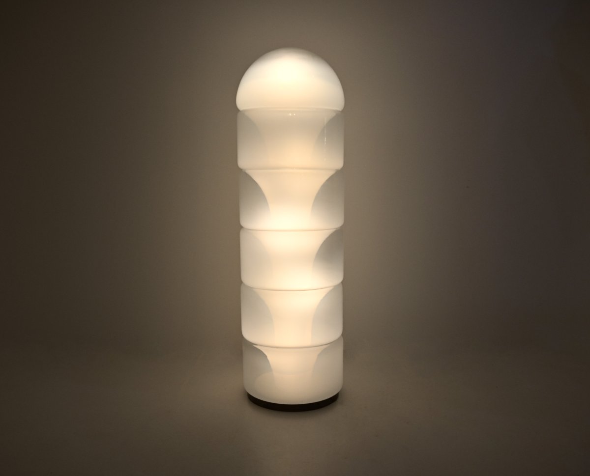 Sfumato LT316 floor lamp in Murano glass by Carlo Nason for Mazzega, Italy, 1970s