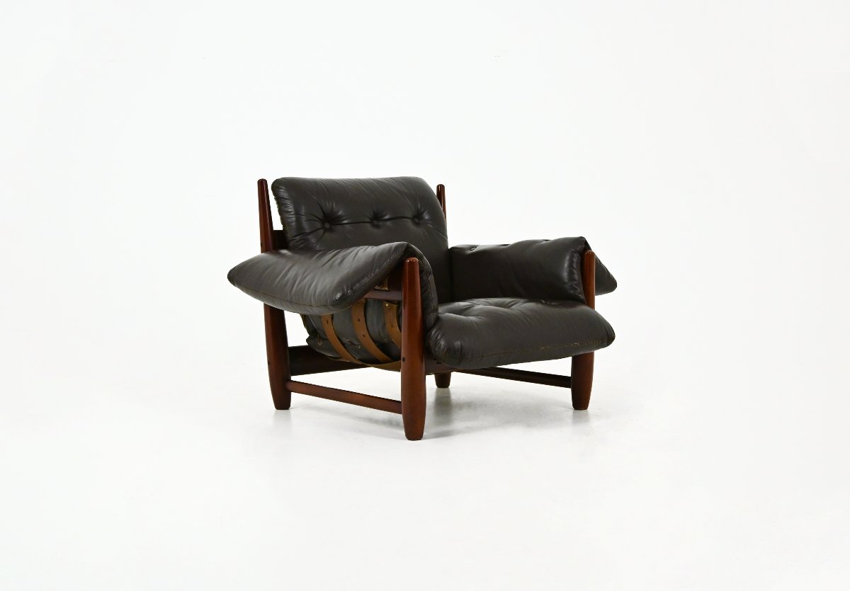 'Sheriff' armchair by Sergio Rodrigues for ISA Bergamo, 1960s