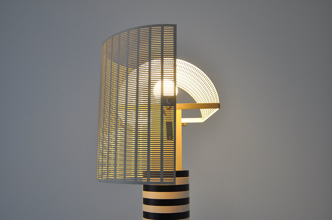 Shogun Floor Lamp By Mario Botta for Artemide, 1980s