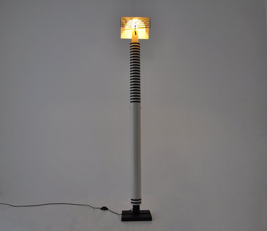 Shogun Floor Lamp By Mario Botta for Artemide, 1980s