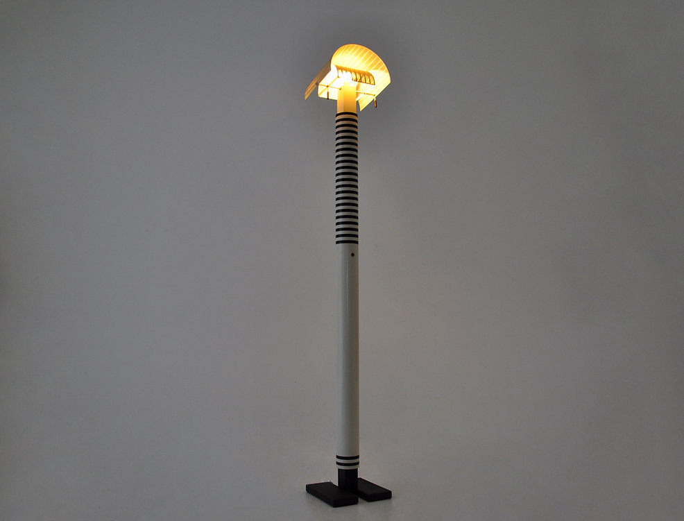 Shogun Floor Lamp By Mario Botta for Artemide, 1980s