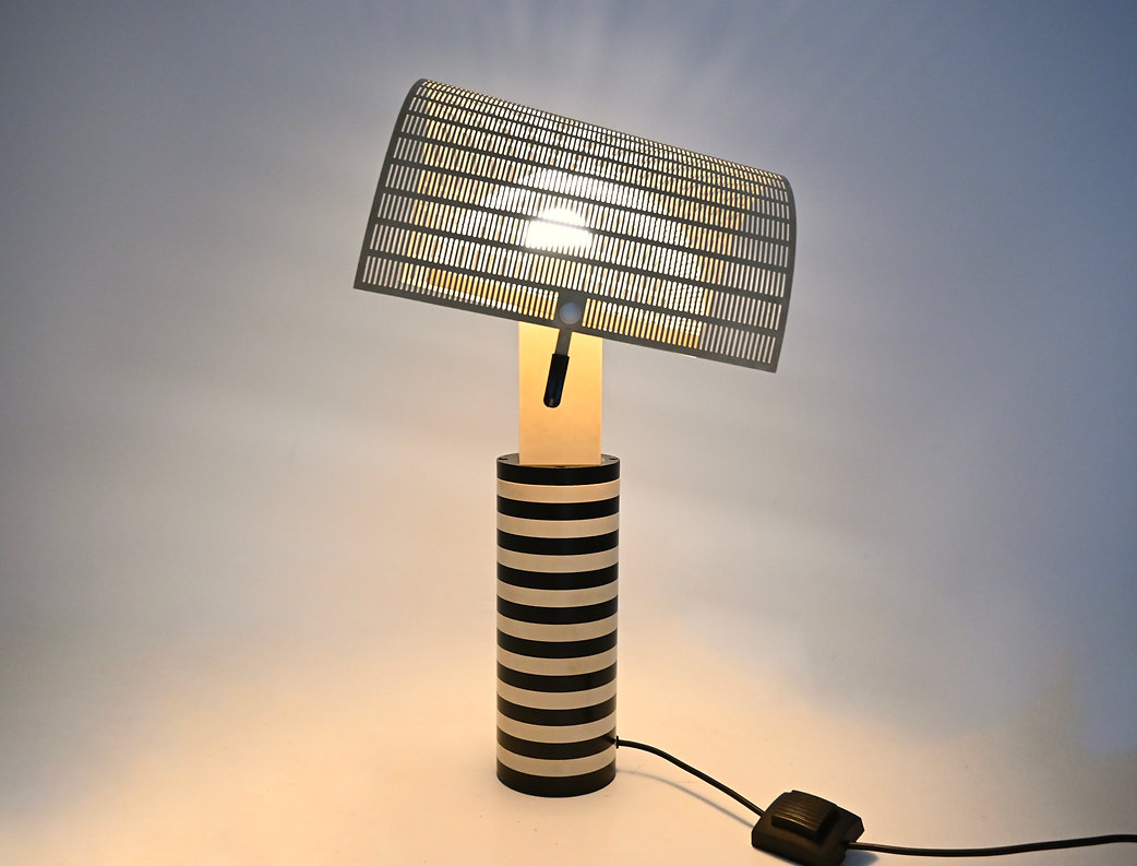 Shogun Table Lamp By Mario Botta for Artemide, 1986