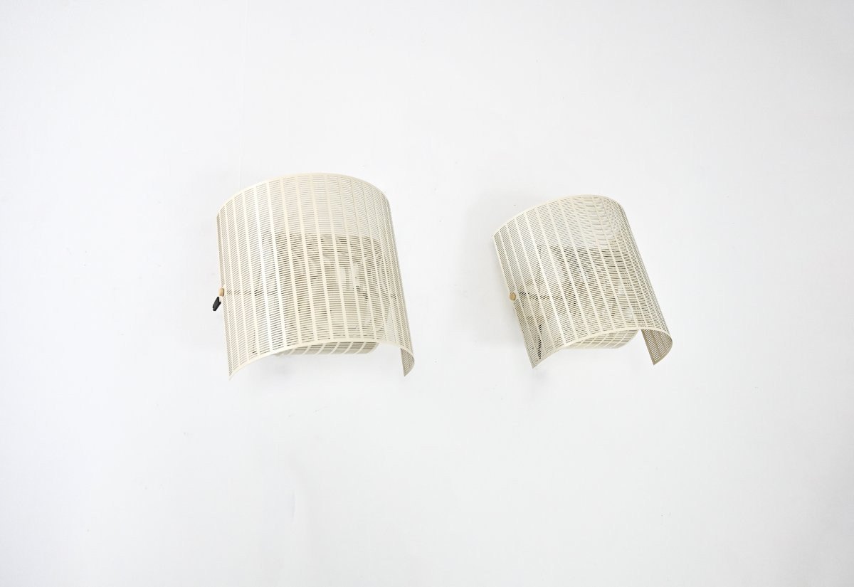 Shogun Wall Lamps By Mario Botta for Artemide, 1980s, set of 2