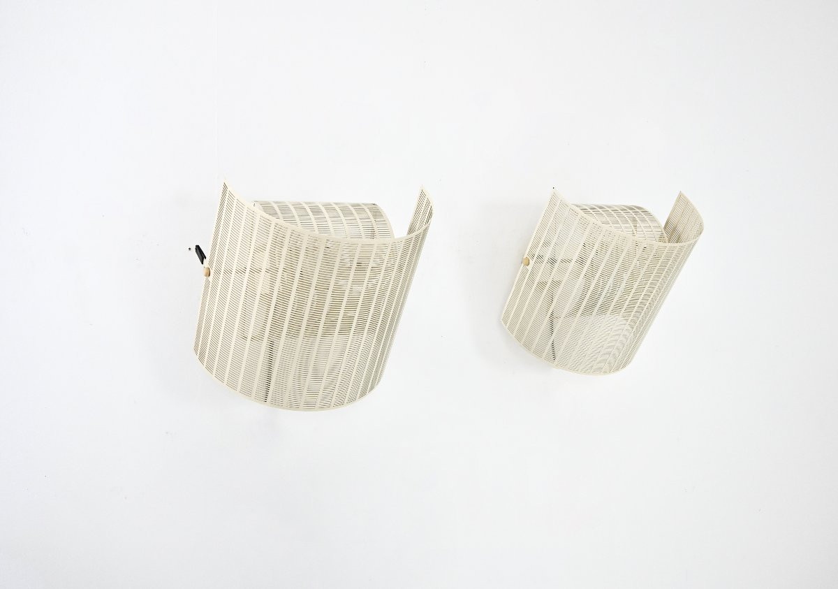 Shogun Wall Lamps By Mario Botta for Artemide, 1980s, set of 2