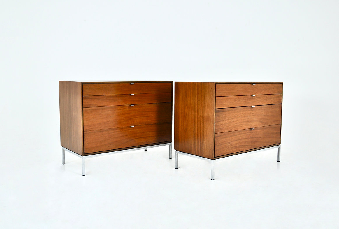 Sideboard by Florence Knoll Bassett for Knoll International, 1960s, set of 2