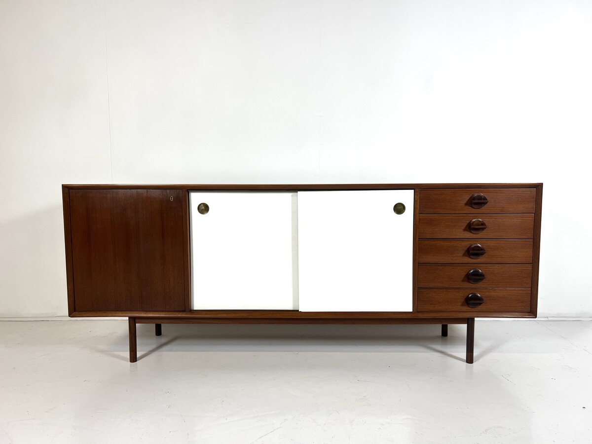 Sideboard by George Coslin for Faram, Teak, Italy, 1960s 