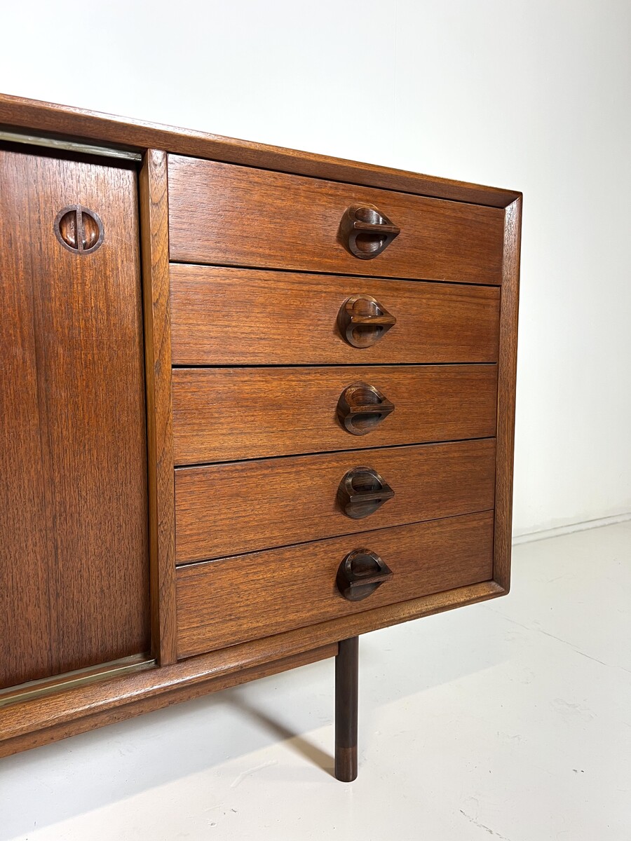 Sideboard by George Coslin for Faram, Teak, Italy, 1960s 