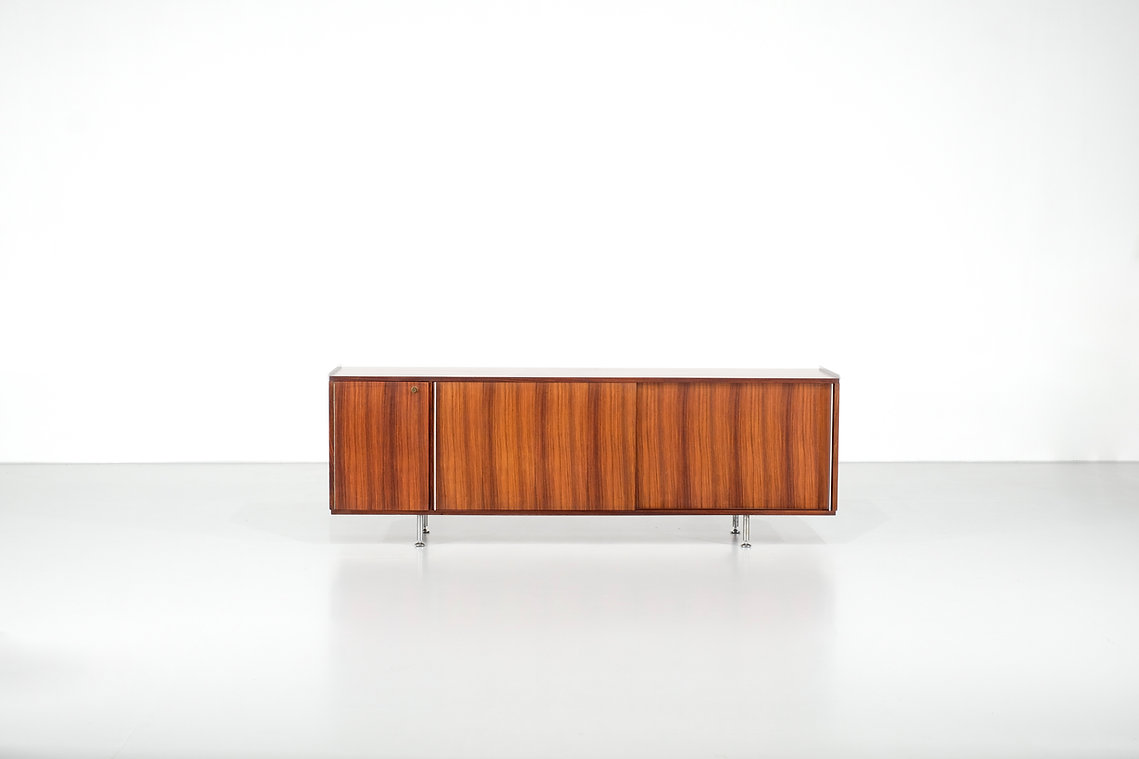 Sideboard in wood by Alberto Rosselli for Artflex, Italy 1960s