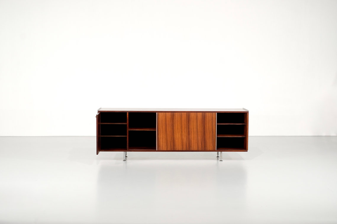 Sideboard in wood by Alberto Rosselli for Artflex, Italy 1960s