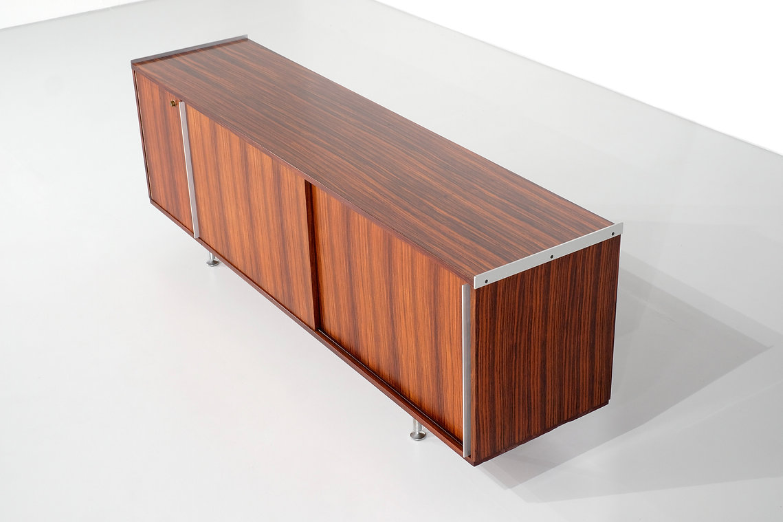 Sideboard in wood by Alberto Rosselli for Artflex, Italy 1960s
