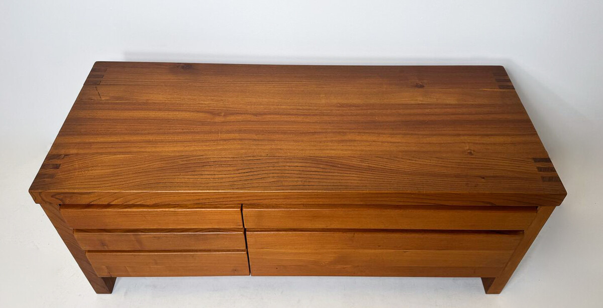 Sideboard R14 by Pierre Chapo, France, 1975
