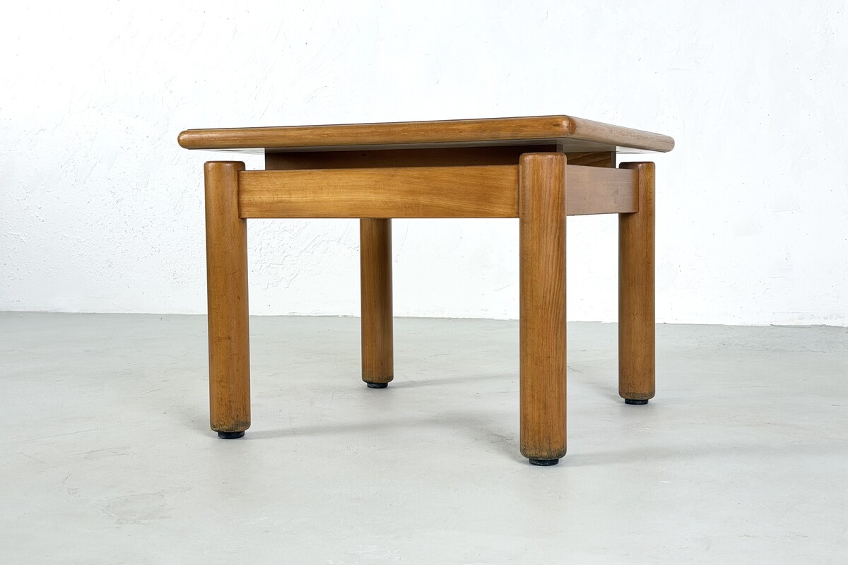 Small coffee table with Blue formica top, France, 1960s