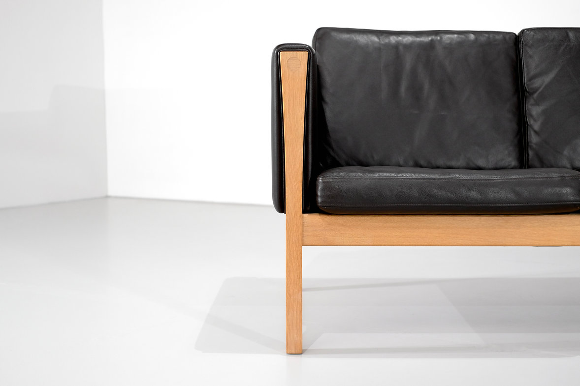 Sofa CH163 Hans J. Wegner for Carl Hansen & Son, Denmark 1965