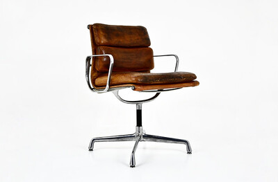 Soft Pad Chairs by Charles & Ray Eames for Herman Miller, 1970s