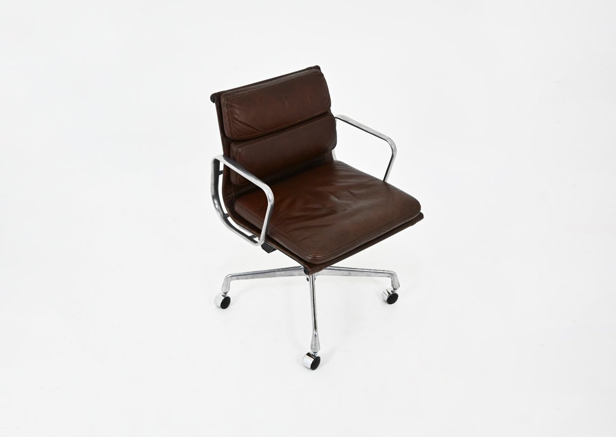 Soft Pad Chairs by Charles & Ray Eames for Herman Miller, 1970s