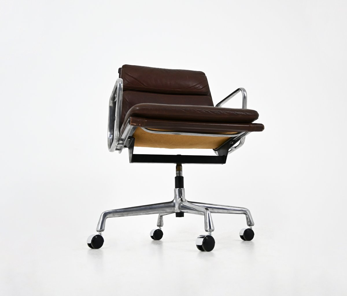 Soft Pad Chairs by Charles & Ray Eames for Herman Miller, 1970s