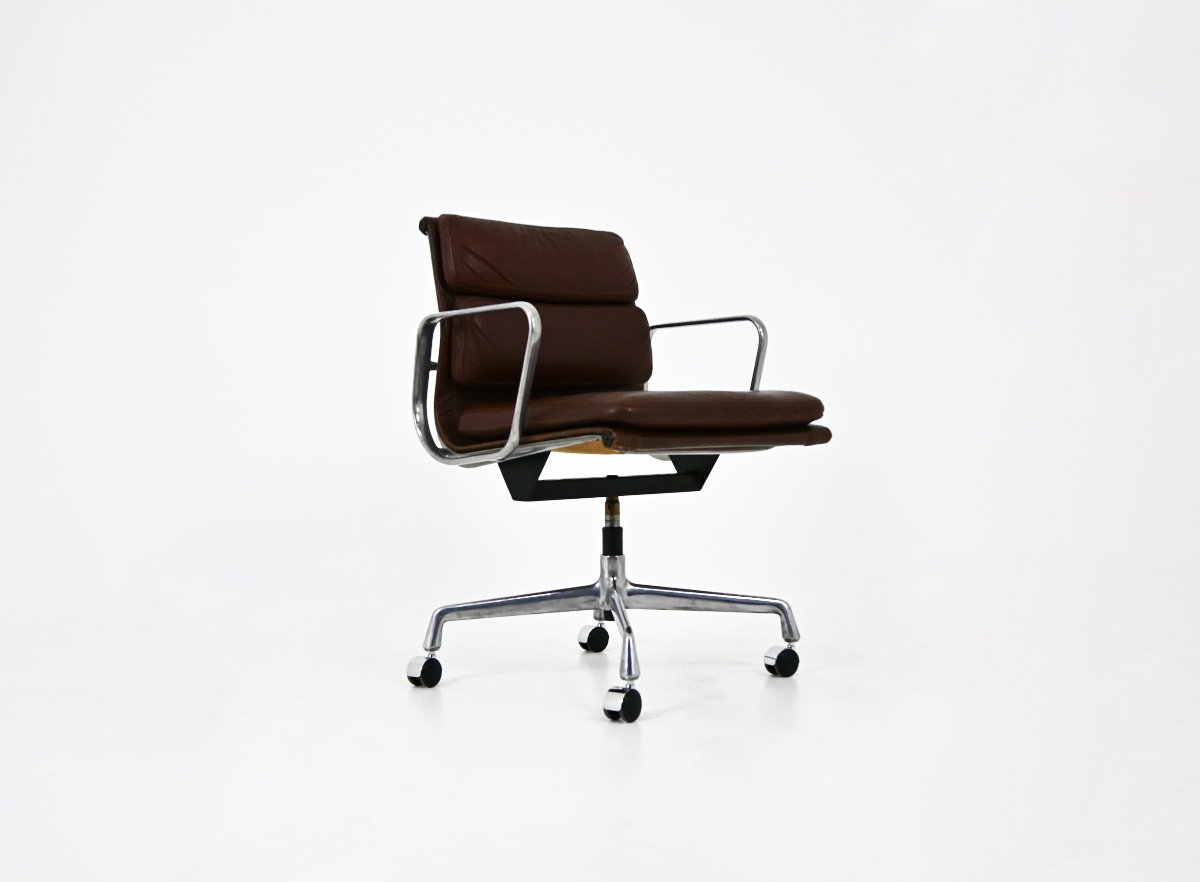 Soft Pad Chairs by Charles & Ray Eames for Herman Miller, 1970s
