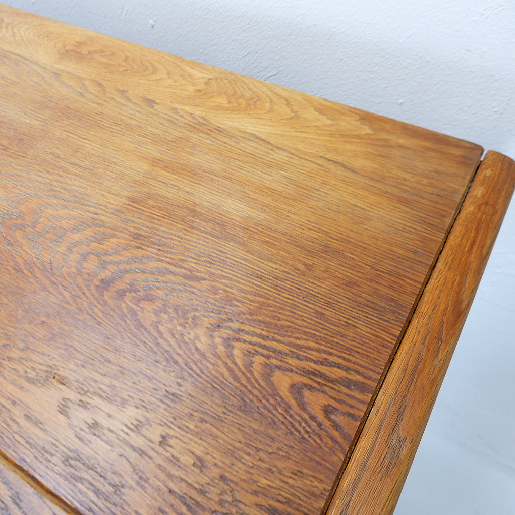 Solid Wood Chest Of Drawers in the style of Pierre Chapo - 1960s