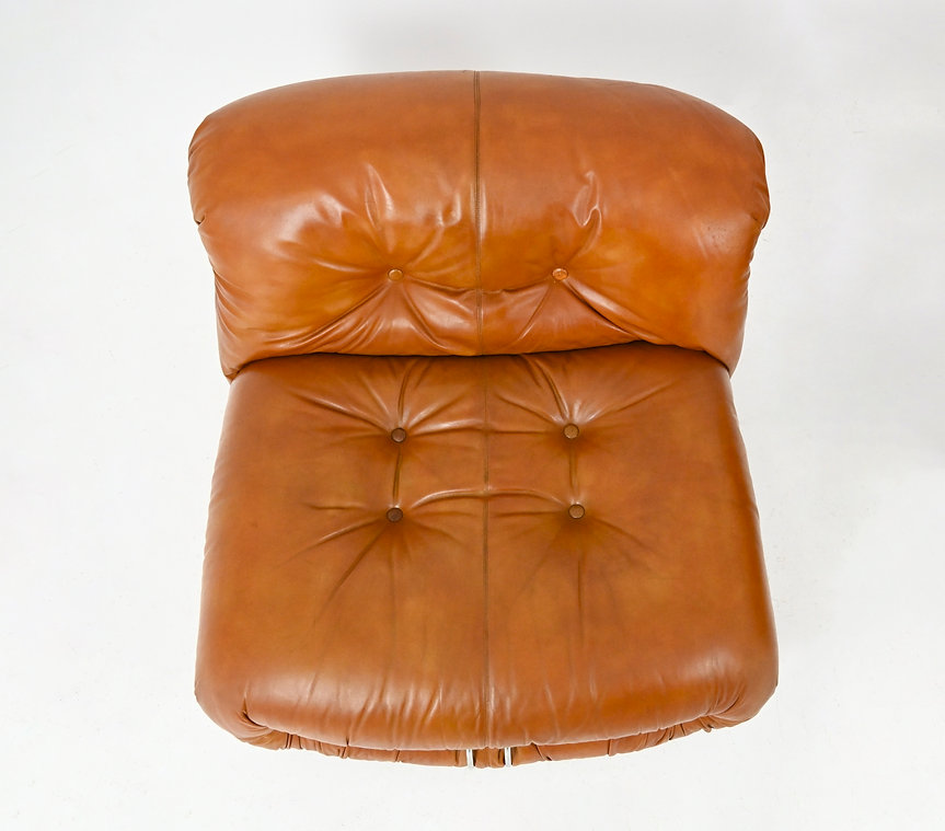 Soriana Lounge Chairs by Afra & Tobia Scarpa for Cassina, 1970s, set of 2