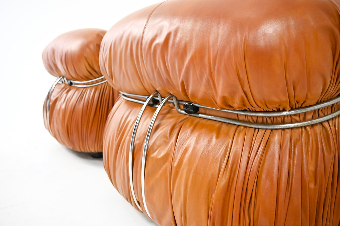 Soriana Lounge Chairs by Afra & Tobia Scarpa for Cassina, 1970s, set of 2