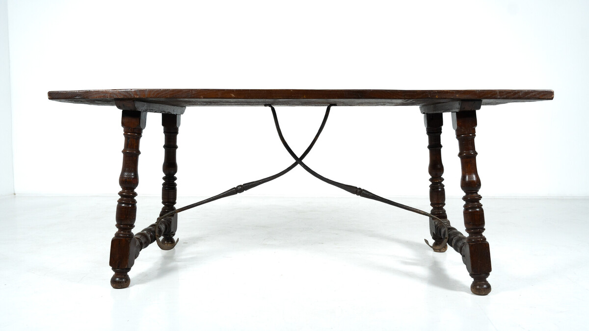 Spanish Wooden Dining Table