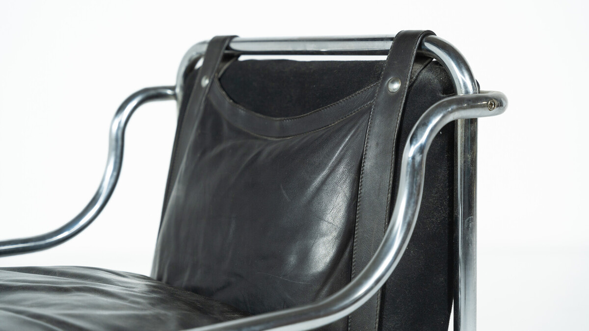 Stringa Armchair by Gae Aulenti, 1962 - Original Upholstery