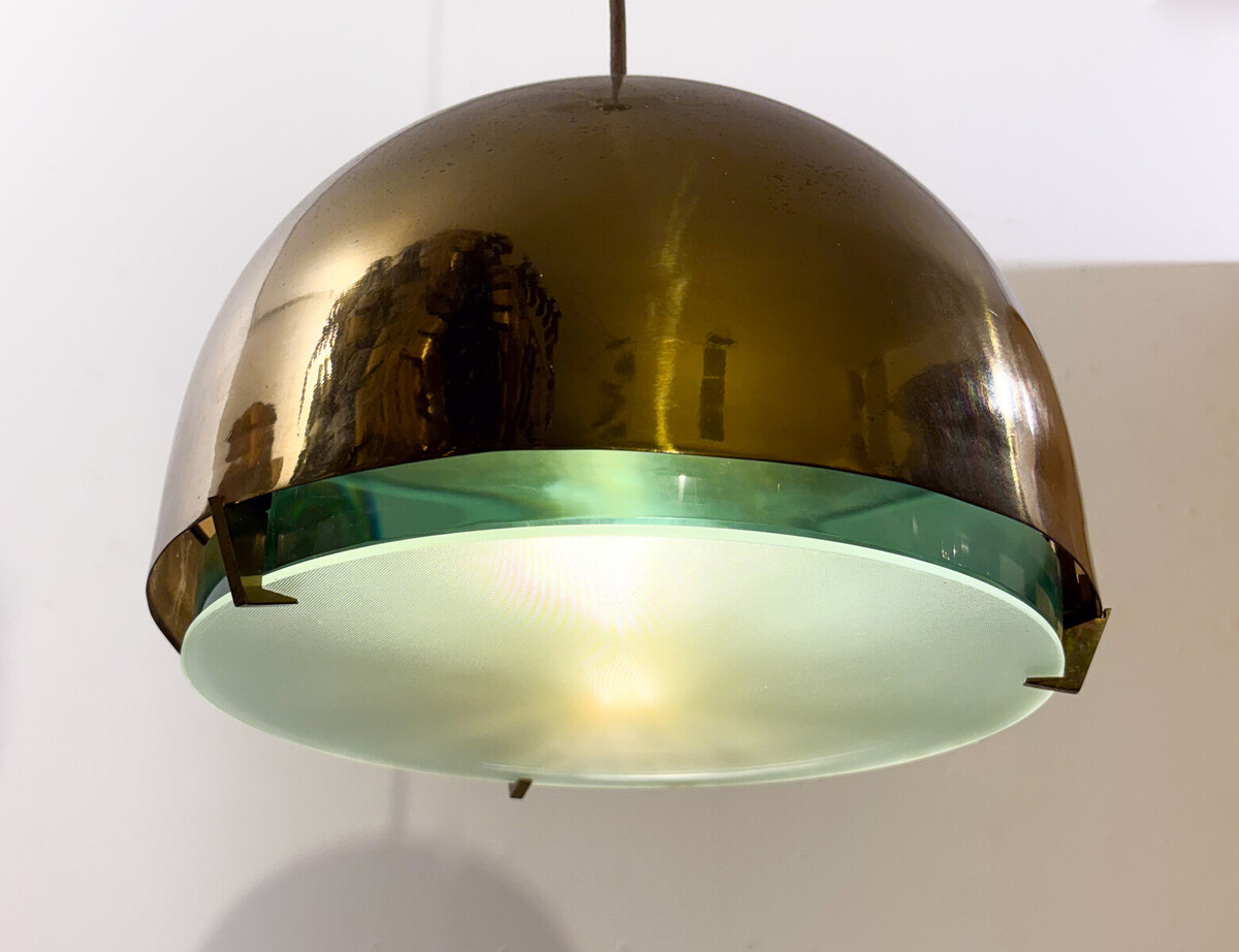 Suspension Mod. 2409 by Max Ingrand for Fontana Ate, Italy, 1960s