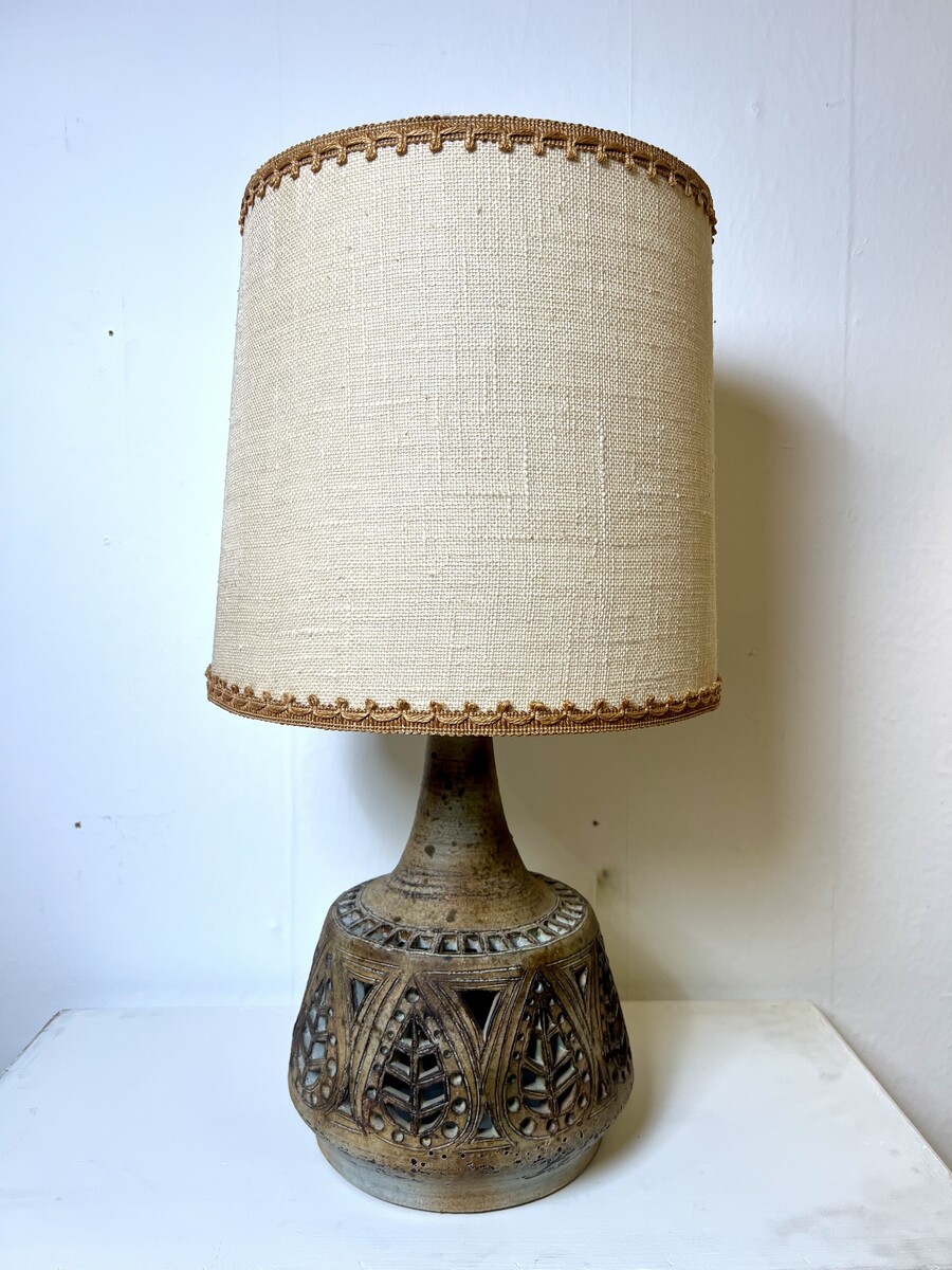 Table Lamp by Agnès Escala, signed, France, 1960s