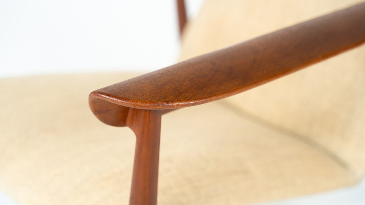 Teak Lounge Chair Mod. BO-118 by Finn Juhl for Bovirke, 1950s