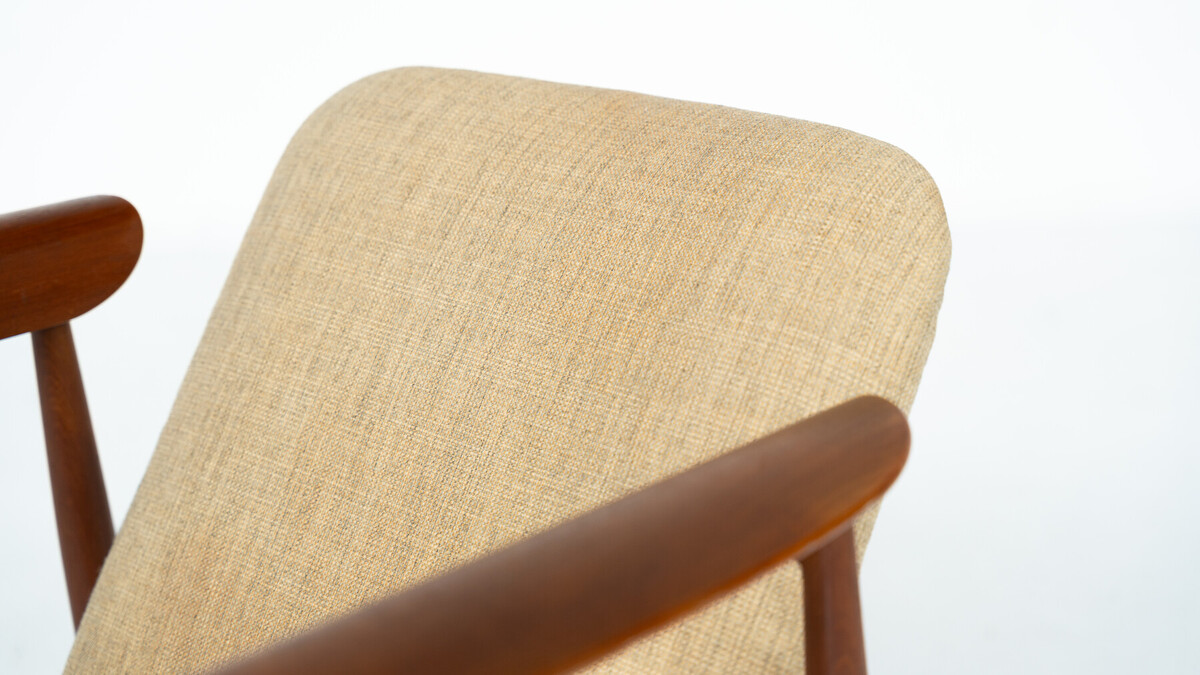 Teak Lounge Chair Mod. BO-118 by Finn Juhl for Bovirke, 1950s