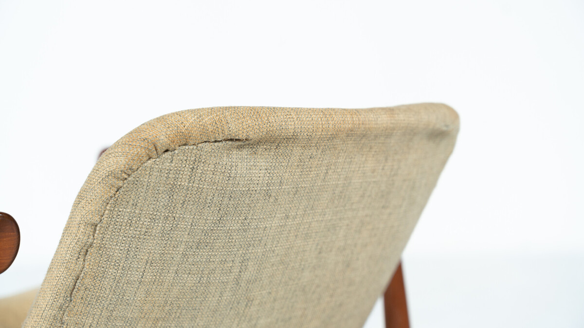 Teak Lounge Chair Mod. BO-118 by Finn Juhl for Bovirke, 1950s