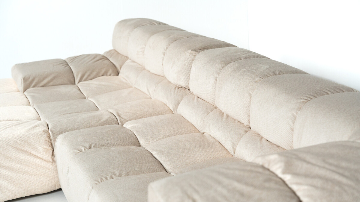 Tufty-Time Sofa by Patricia Urquiola for B & B Italia - New Upholstery