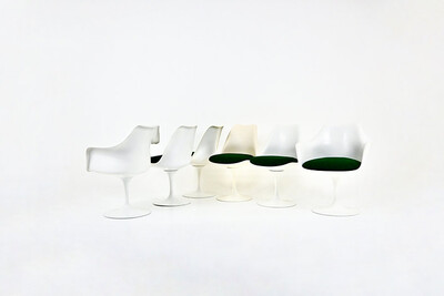 Tulip Dining Chairs by Eero Saarinen for Knoll International , 1970s, set of 6