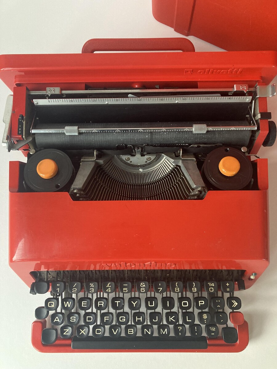 Valentine Red Typewriter by Ettore Sottsass for Olivetti, 1960s