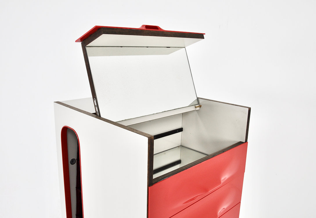 Valet Cabinet DF 2000 by Raymond Loewy for Doubinsky Frères, 1960s