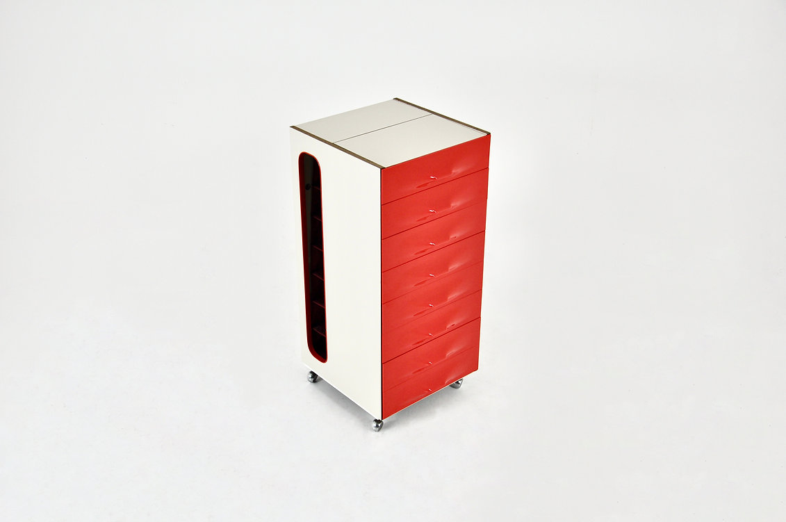 Valet Cabinet DF 2000 by Raymond Loewy for Doubinsky Frères, 1960s