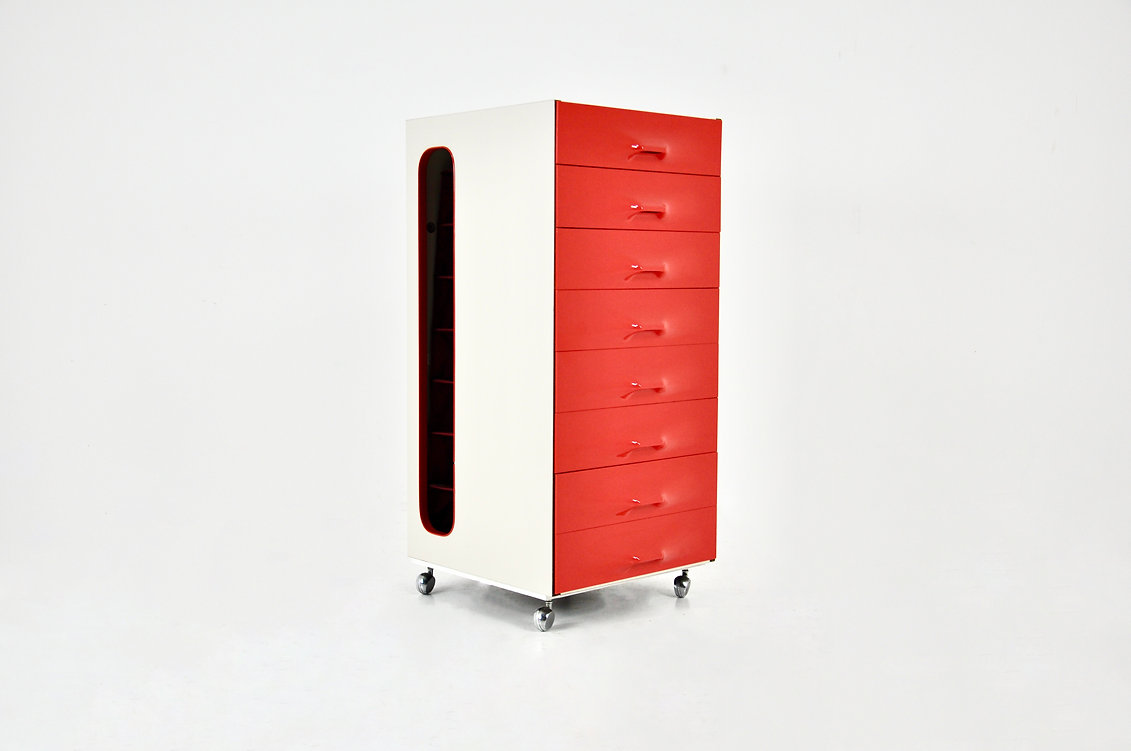 Valet Cabinet DF 2000 by Raymond Loewy for Doubinsky Frères, 1960s