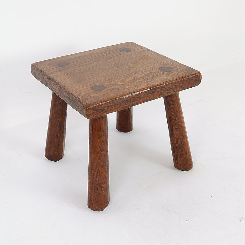 Vintage Brutalist Side table or stool, 1960s