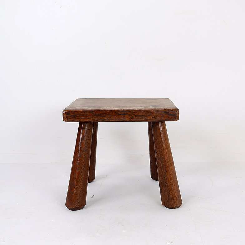 Vintage Brutalist Side table or stool, 1960s