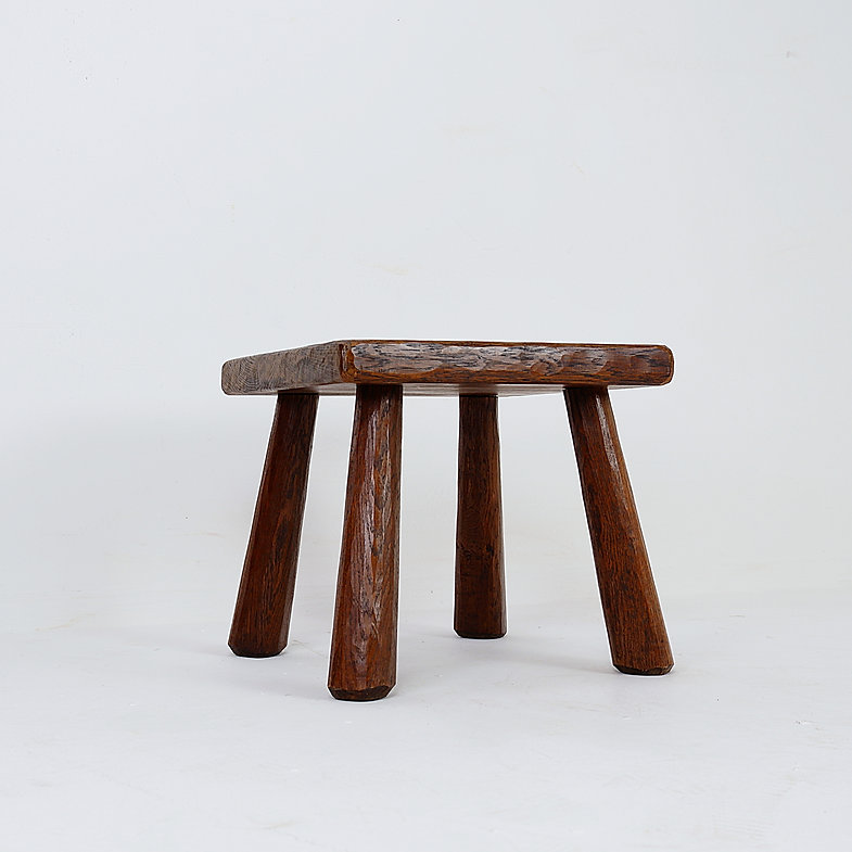 Vintage Brutalist Side table or stool, 1960s